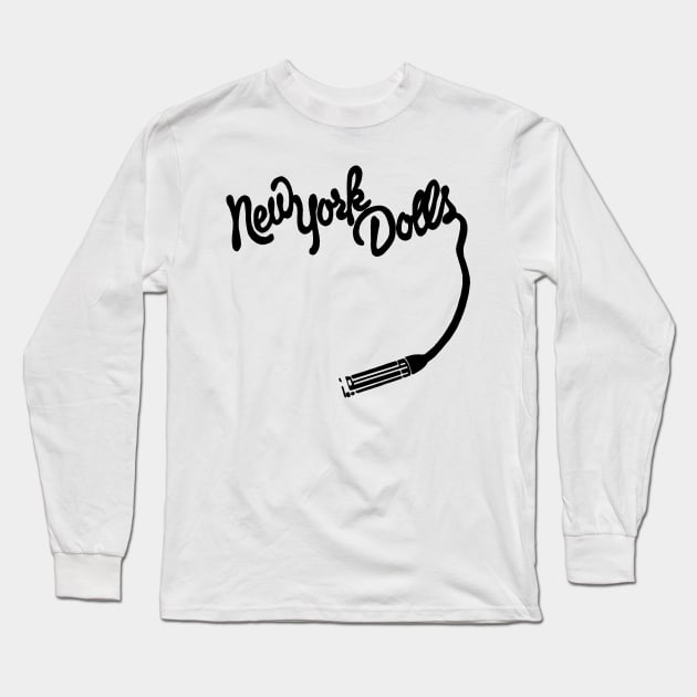 NEW YORK DOLLS Long Sleeve T-Shirt by TheCosmicTradingPost